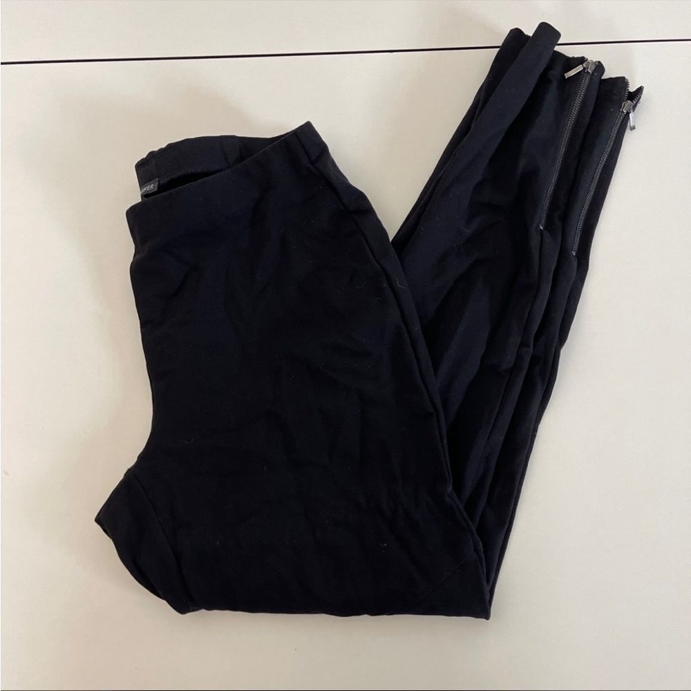Eileen fisher pull on black pants small